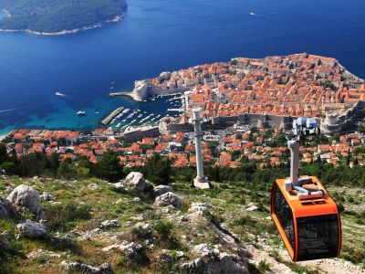 スルジ山とロープウェイ(XM)/イメージ